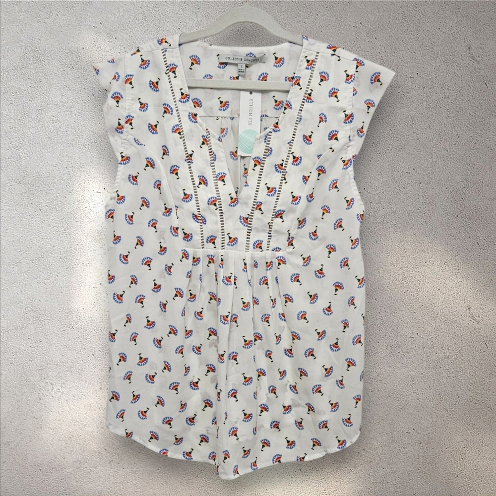 Cap Sleeve Blouse